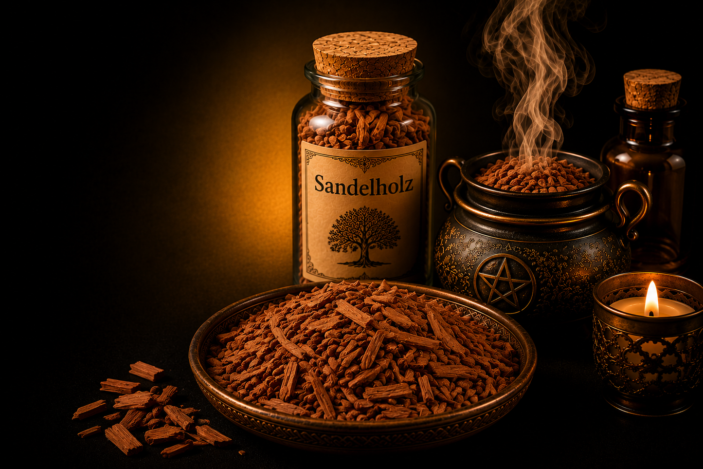 Sandelholz Rot