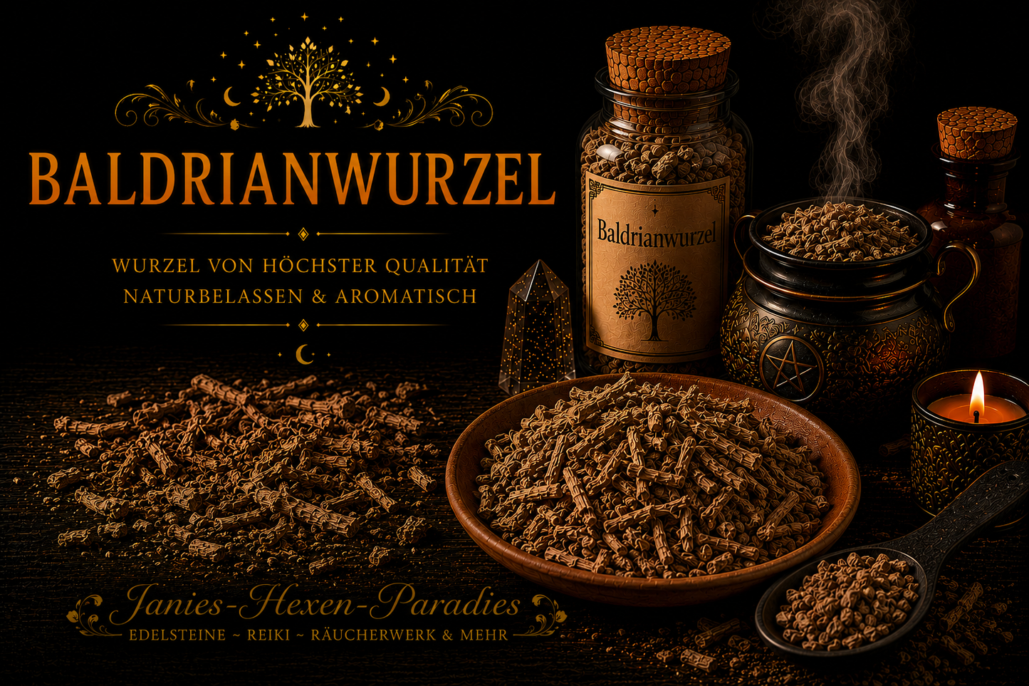 Baldrianwurzel