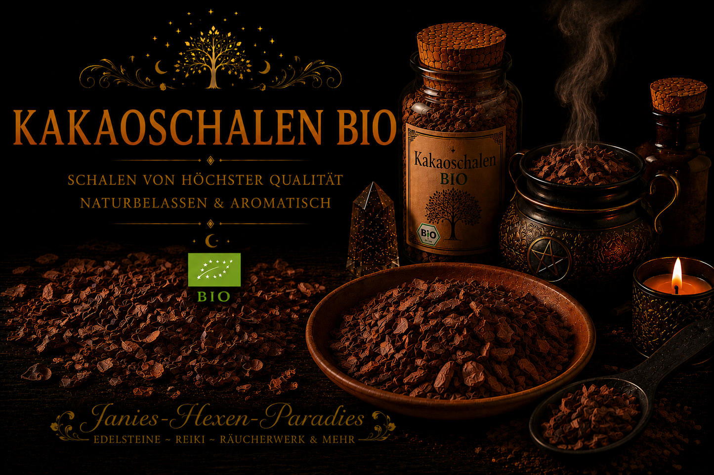 Kakaoschalen Bio