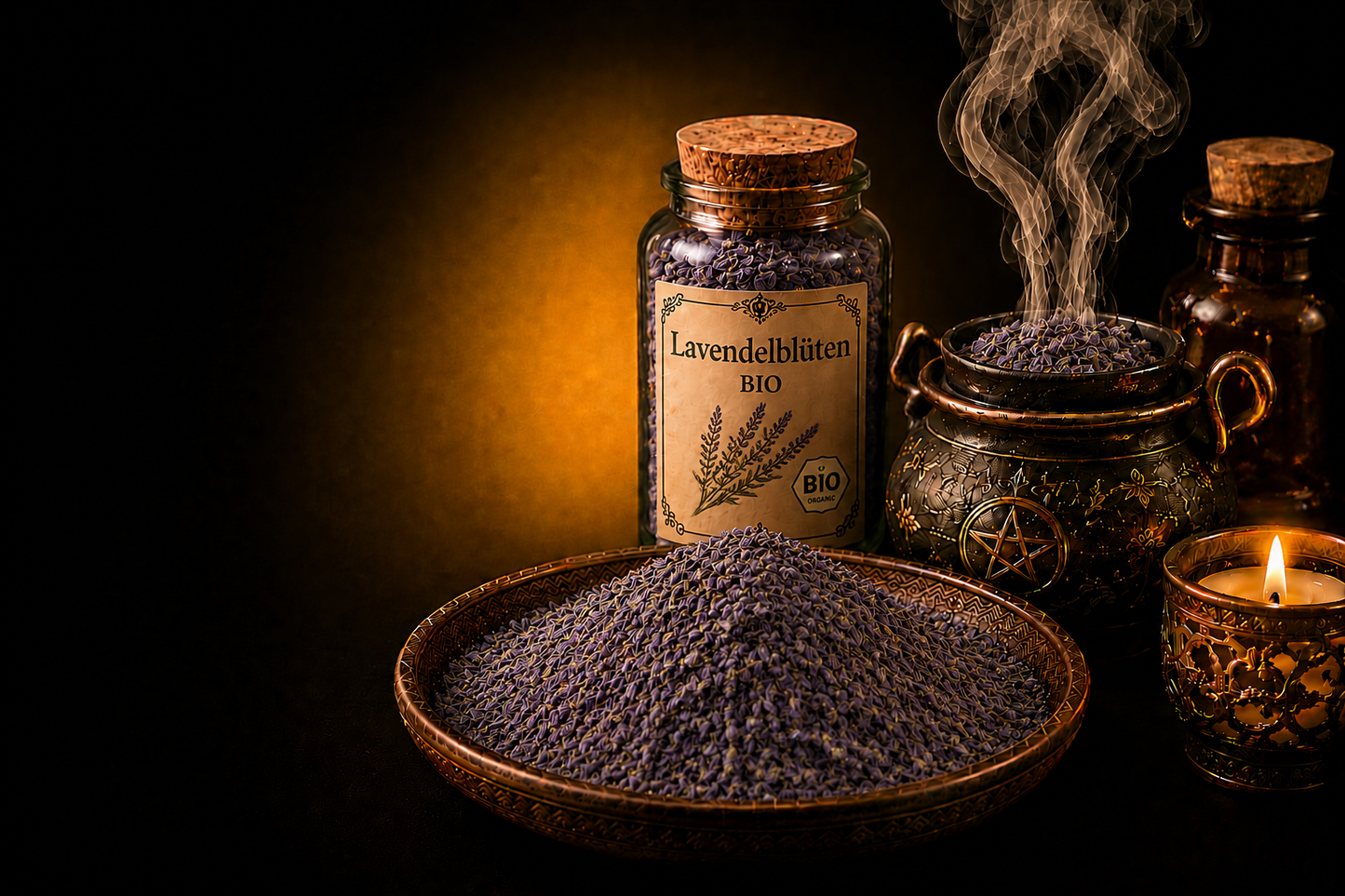 Lavendelblütten Bio