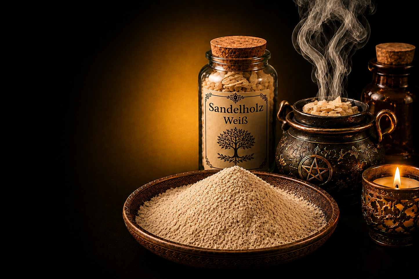 Sandelholz - Weiß