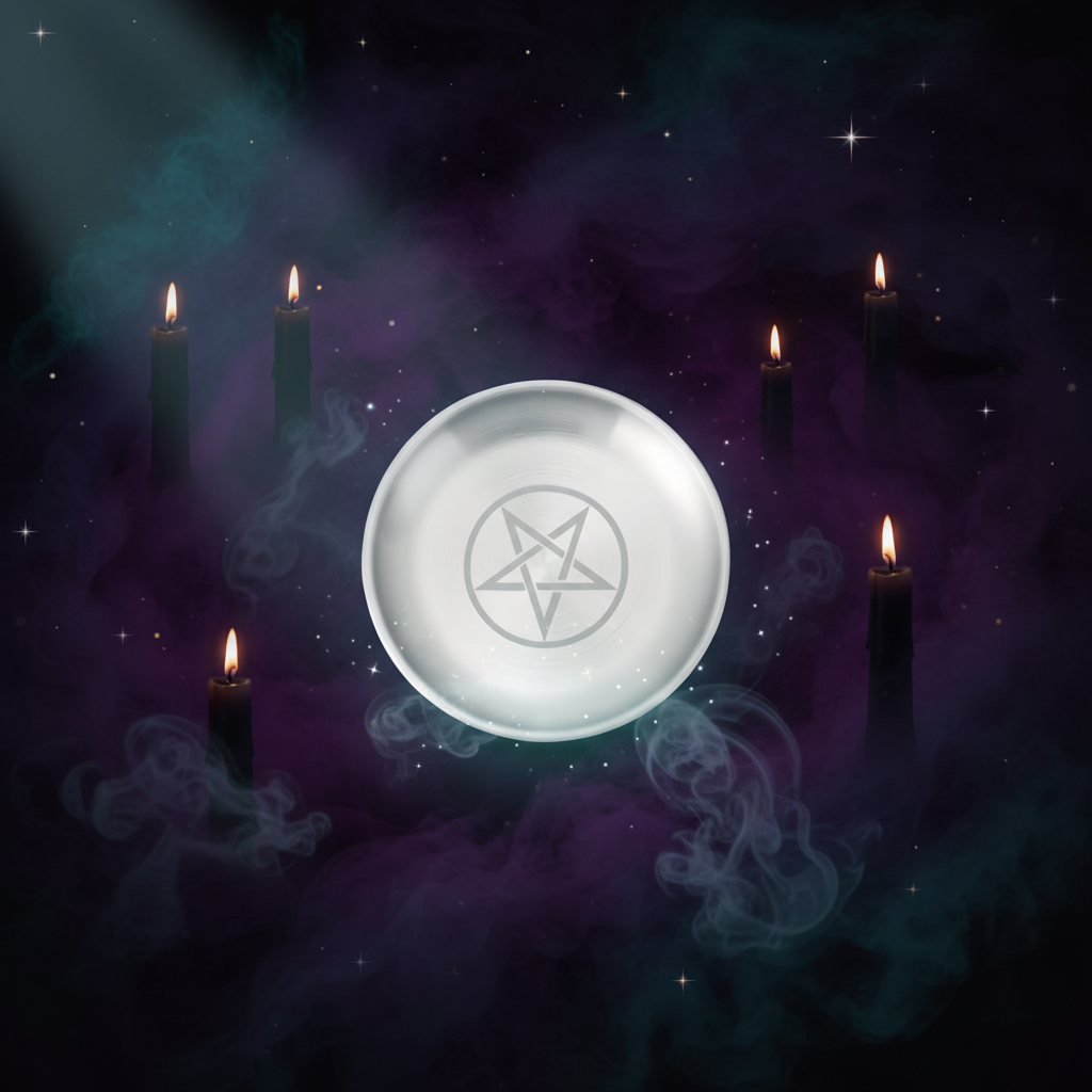 Räucherschale mit Pentagramm
