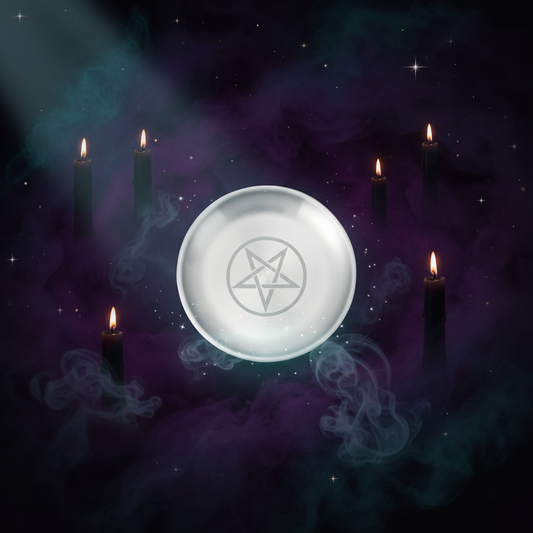 Räucherschale mit Pentagramm