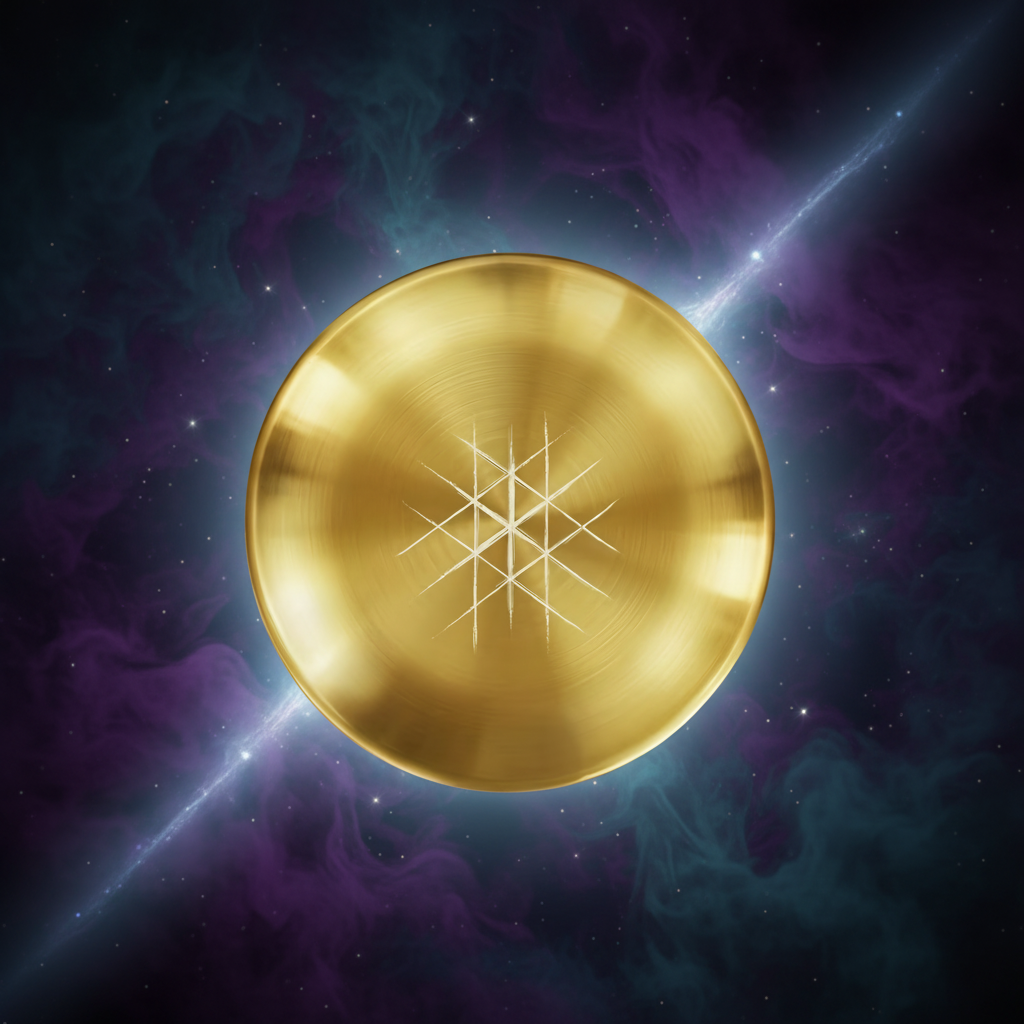 Welt-Symbol mit Mystery Hintergrund
